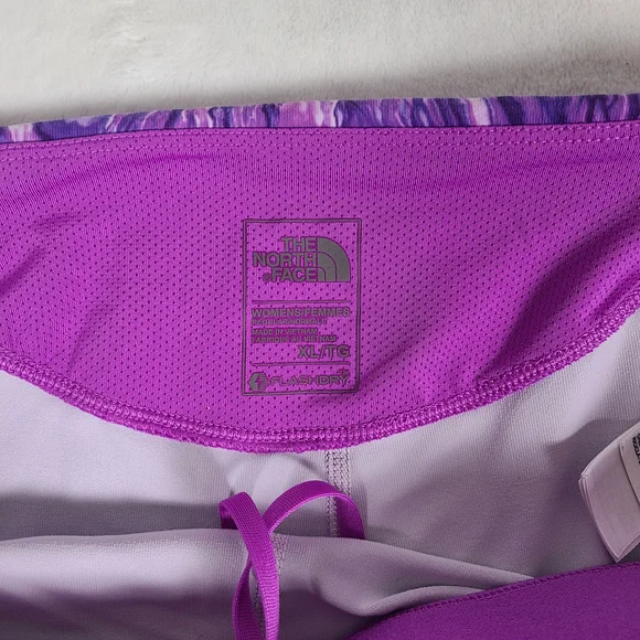 The North Face Motus Capri Active Leggings Womens Size XL - Purple Flashdry - Picture 5 of 9